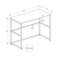 Computer Desk for Home Office with Storage Drawers