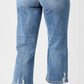 Judy Blue - High Waist Button Fly Cropped Jeans