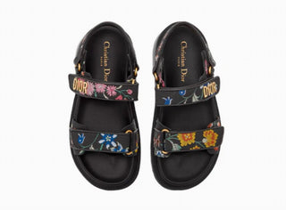 Dior - Dioract Floral Jacquard Sandal