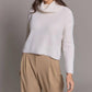 Alashan Cashmere - Greer Shaker Turtleneck Top