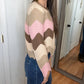 Anniewear - Tawanda Chevron Pullover Sweater