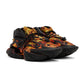 Balmain - Men's Unicorn Flame Printed Low-top Neo/leather Sneakers
