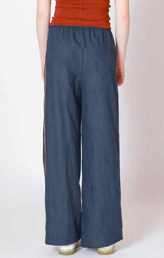 Dex - Side Stripe Wide Leg Pants