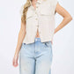 Blu Pepper - Short Sleeve Linen Button Down Shirt