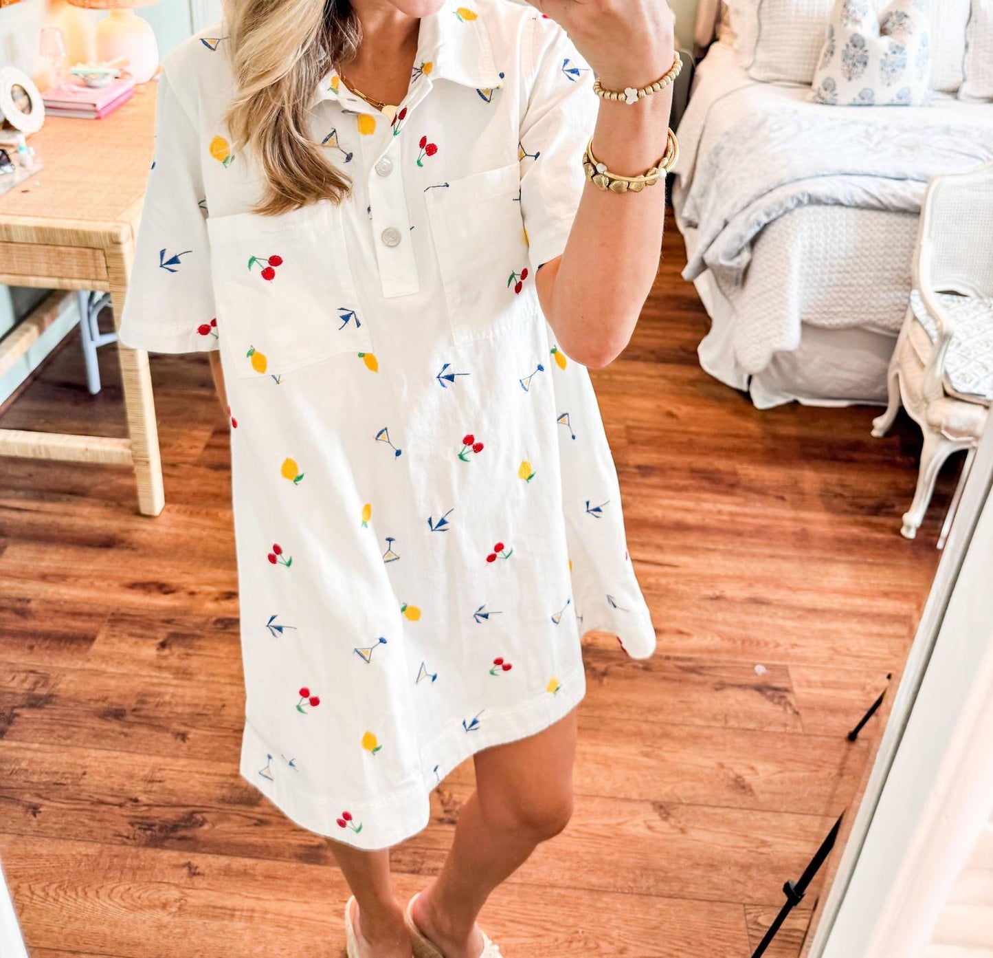 &Merci - Summer Mix Embroidery Dress