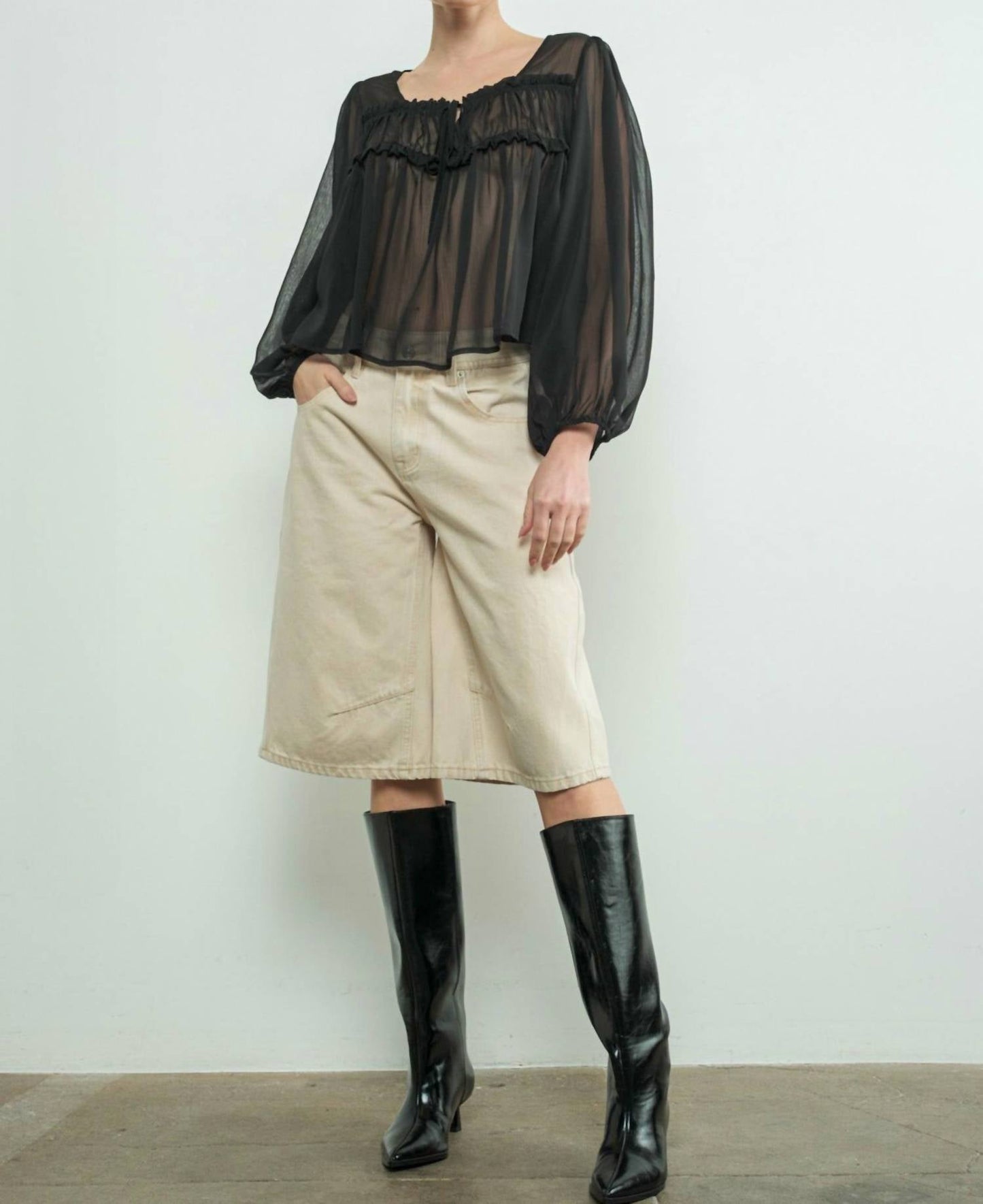 Aaron & Amber - Marlowe Bermuda Shorts