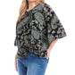 Karen Kane - Flare Sleeve Pick-up Top - Plus