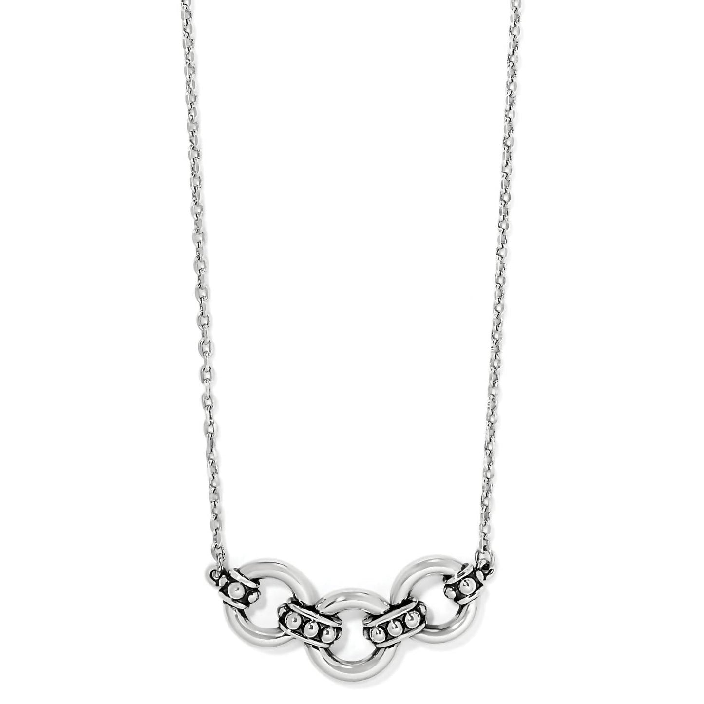 Brighton - Women's Pretty Tough Stud Trio Necklace