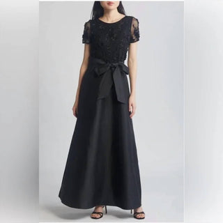 Pisarro Nights - 3d Floral Bodicebeaded Gown Dress