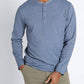 Jachs New York - Cotton Modal Blend Long Sleeve Henley