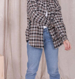 Mikarose - Flannel Shirt Jacket