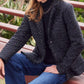Karen Kane - Fringed Tweed Blazer