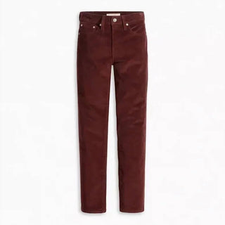 Levi'S - 724 High Rise Slim Straight Corduroy Pants