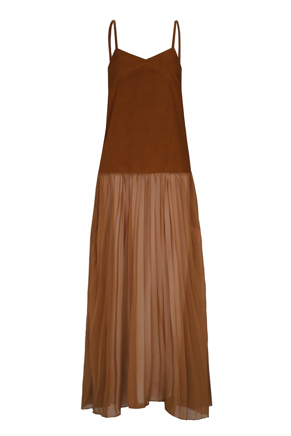Nelblu - Brisa Linen Strap Maxi Dress