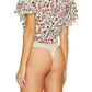 Free People - CALL ME LATER PRINTED BODYSUIT