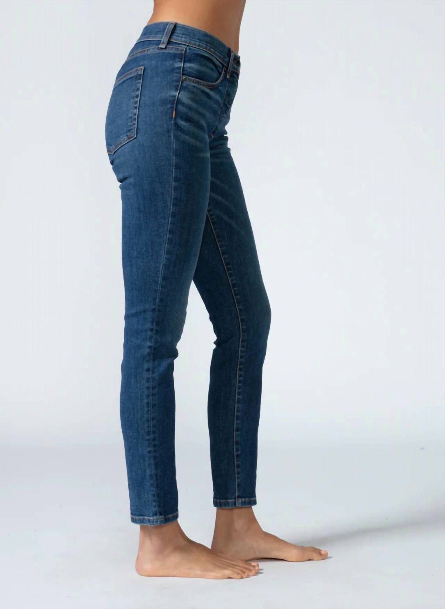 Askk Ny - Telluride Mid Rise Skinny Denim Jeans