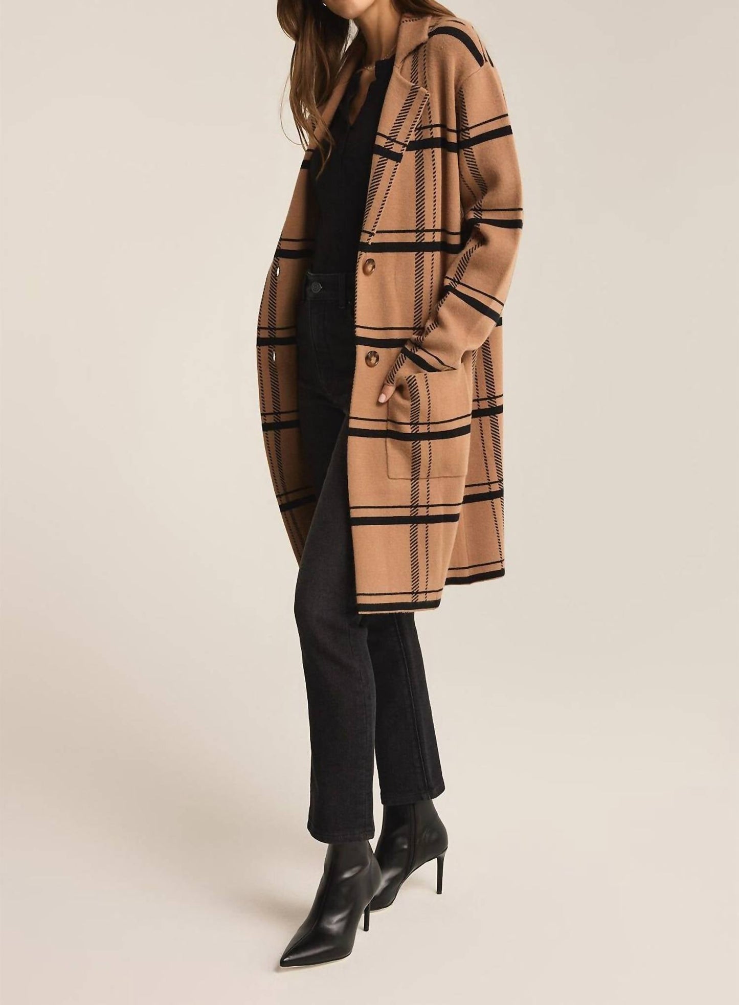 Z Supply - Timber Plaid Cardigan