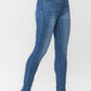 Judy Blue - High Waist Release Hem Skinny Denim Jeans