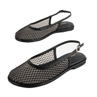 Intentionally Blank - Women Anna Mesh Slingback Ballet Flat