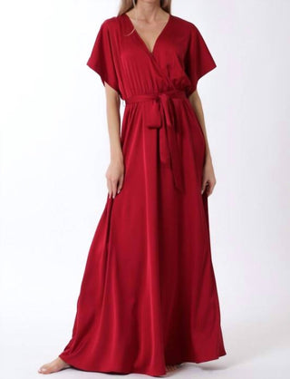 Aakaa - Maxi Dress With Dolman Sleeves