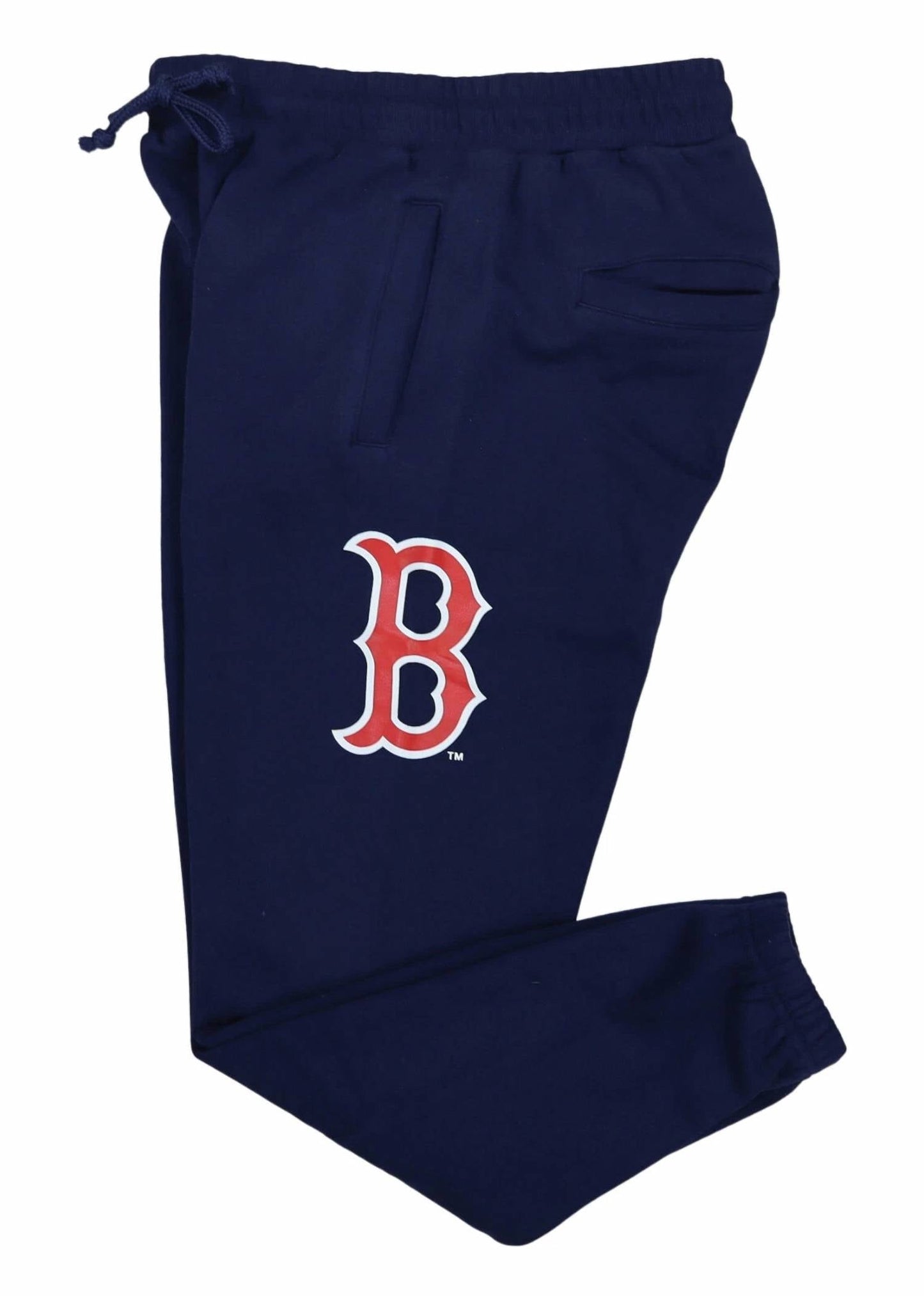 Mitchell & Ness - Men’s Cooperstown Mlb Repeat Logo Fleece Red Sox Sweatpants