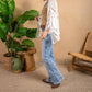 Paparazzi - Crochet Mesh Kimono Cardigan