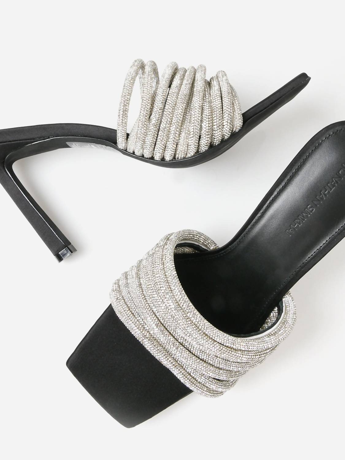 Jonathan Simkhai - Women's Lena Multi Strap Crystal Mule