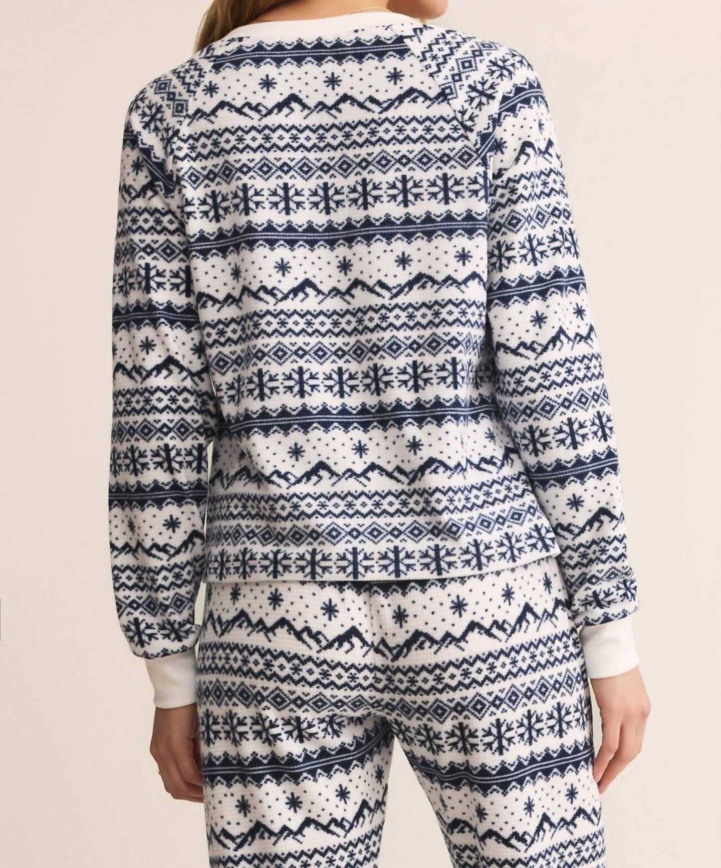 Z Supply - Slopes Fairisle Long Sleeve Top