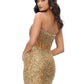 Ashleylauren - Strapless Cocktail Dress