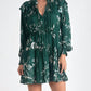 Elan - Flouncy Floral Print Dress