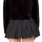 Ciao Lucia - Javiera Velvet Rosette Jacket