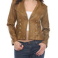 Insight - Vegan Leather Military Jacket