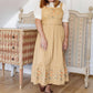 &Merci - Women's Fleurie Embroidered Midi Dress