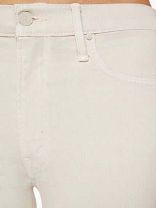 Mother - Women's Mid Rise Smoking Double Flood Cats And Dogs Tapioca