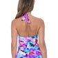 Profile By Gottex - V-Neck Halter Cross Over Tankini Top