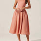 Astr - Thierry Linen Midi Dress