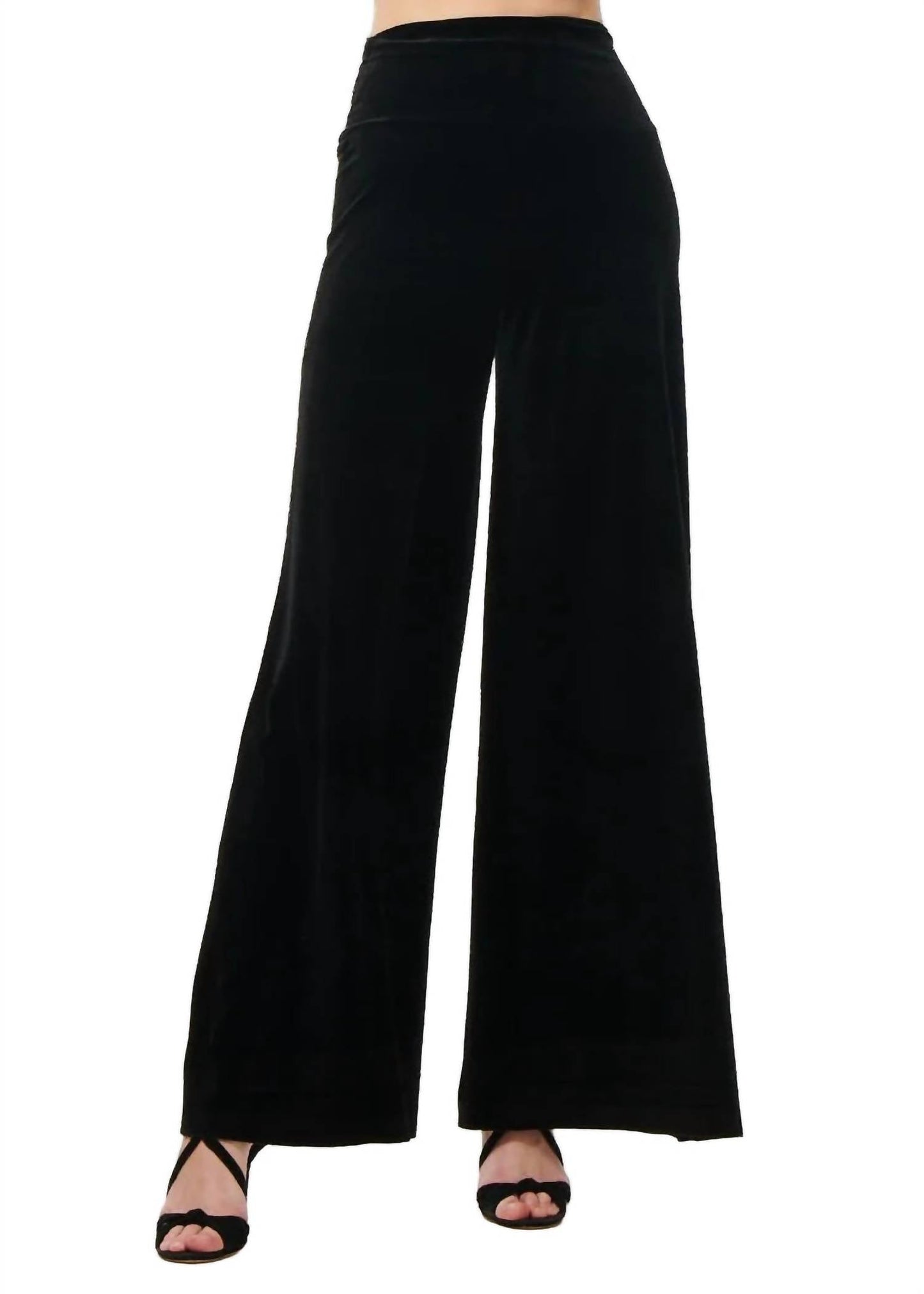 Emily Shalant - Stretch Velvet Pants