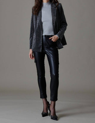 Steve Madden - Peyton Metallic Sparkle Blazer