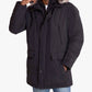 London Fog - Artic Parka With Removable Faux Fur Trim On Hood