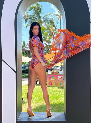 Lia Sahara - Fringed Pareo