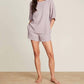 Barefoot Dreams - MALIBU COLLECTION SUN SOAKED CRINKLE COTTON TEE & SHORT SET