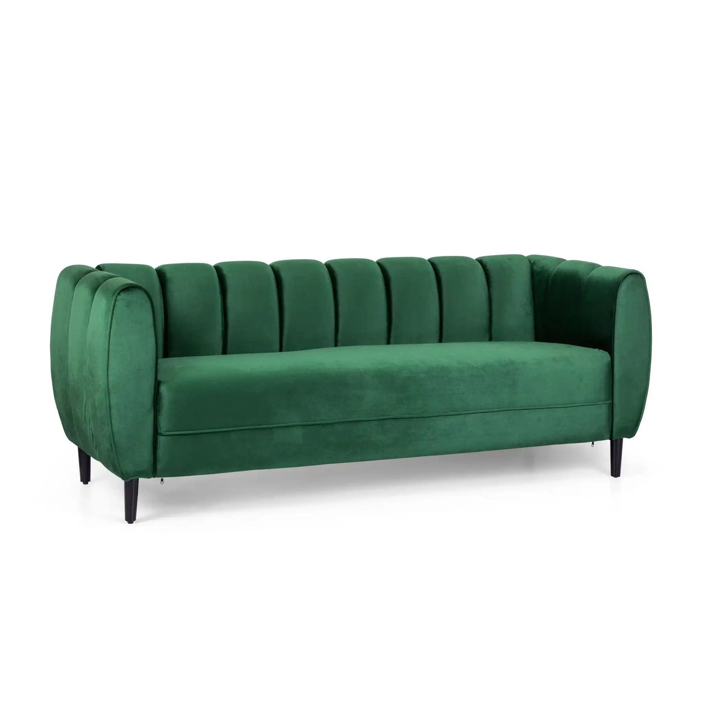 Miranda Modern Glam Velvet 3 Seater Sofa