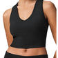 Alo Yoga - Cropped Racerback Tank Top