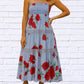 Magazine Clothing - Jade Big Flower Print Dress