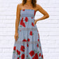 Magazine Clothing - Jade Big Flower Print Dress
