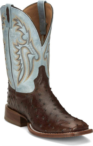 Tony Lama - Men's Full Quill Ostrich Cowboy Boot