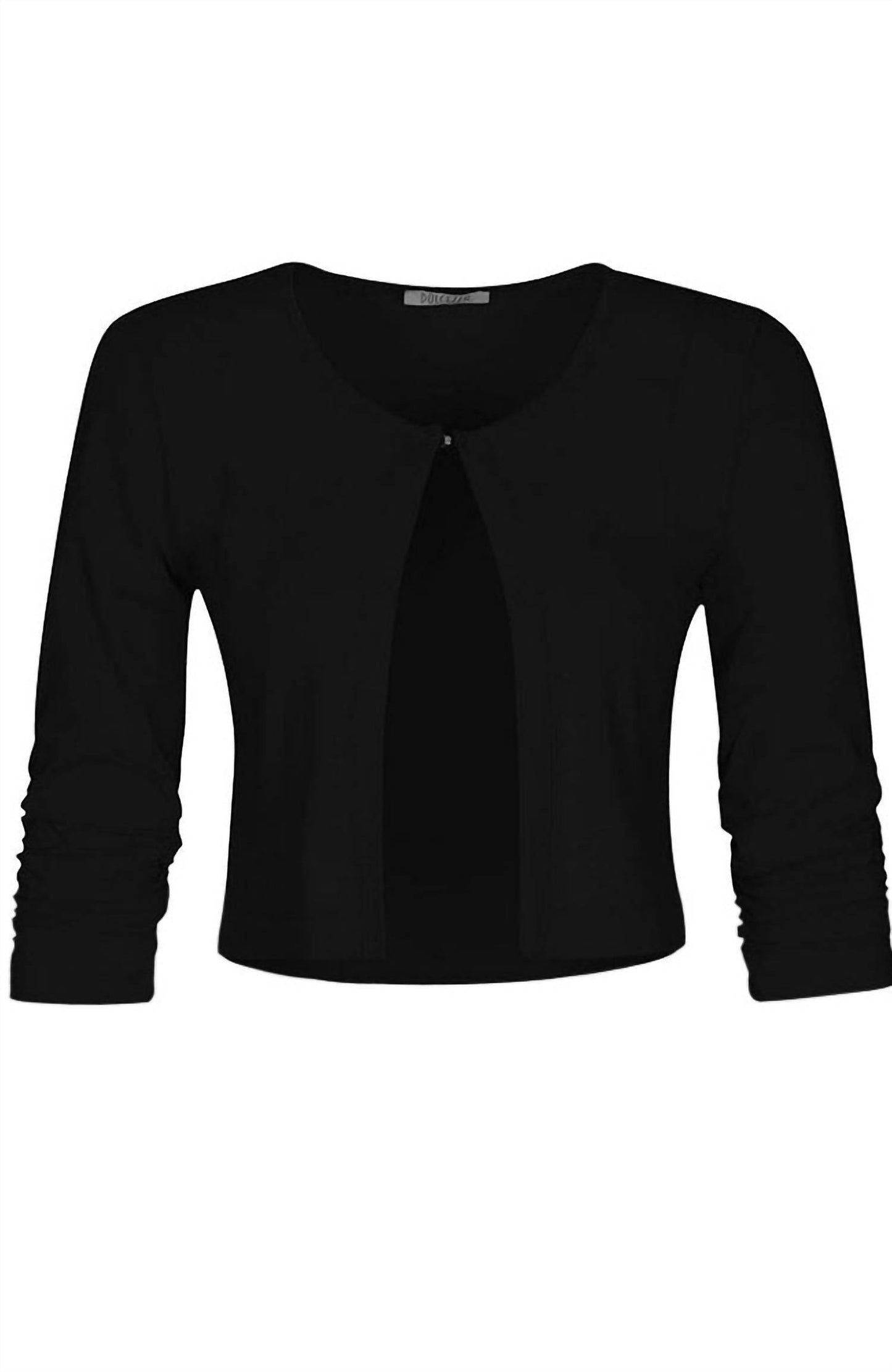Dolcezza - Basic Essential Front Tie Cardigan