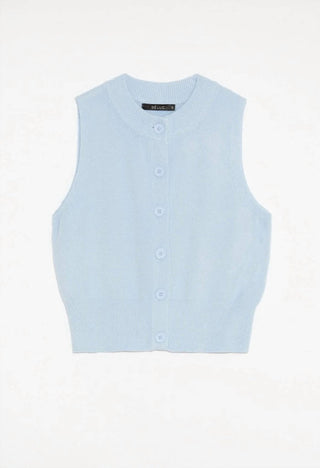 Deluc - Amanda Sleeveless Knit Cardigan Vest