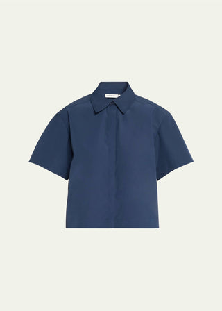 Simkhai - Bernie Short Sleeve Pleated Shirt