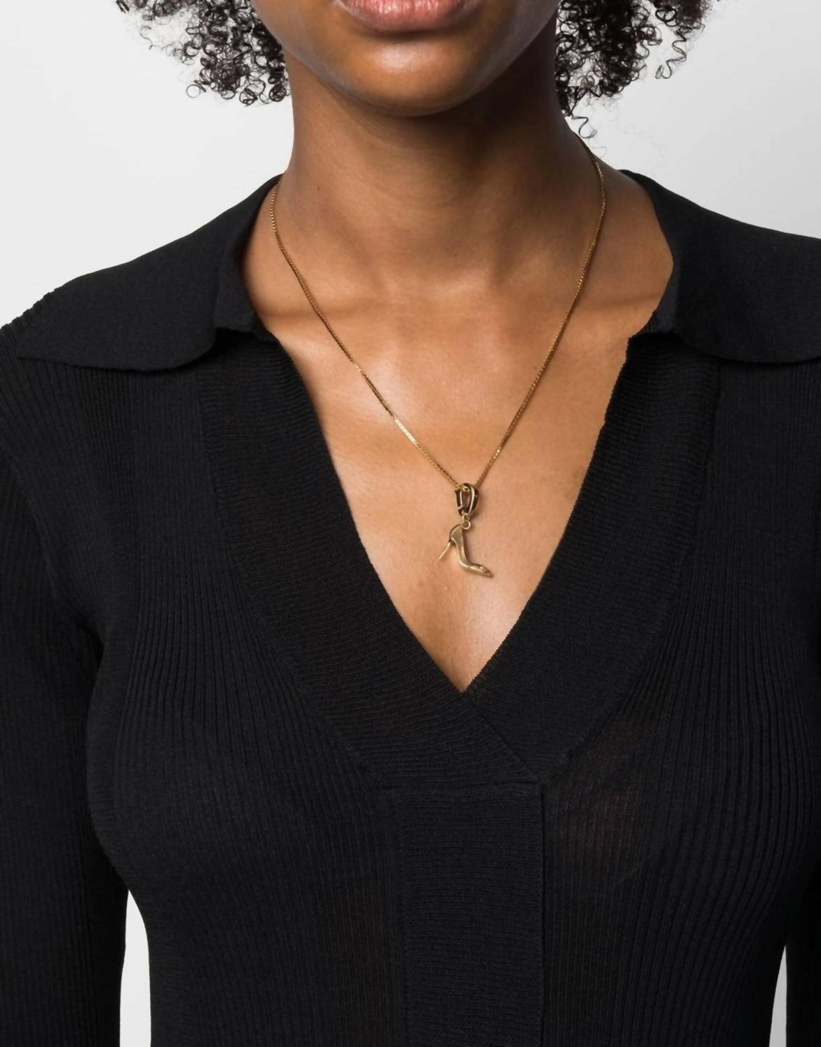 Valentino Garavani - Women's Vlogo Shoe Necklace Charm